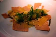 Sample of Foie gras