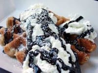 Sample of Chocolate sauce