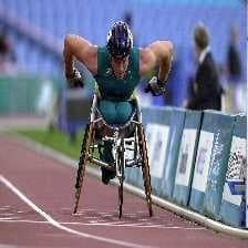 Sample of Wheelchair racing
