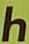 Sample of H uppercase