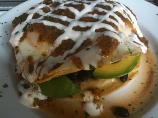 Sample of Huevos rancheros