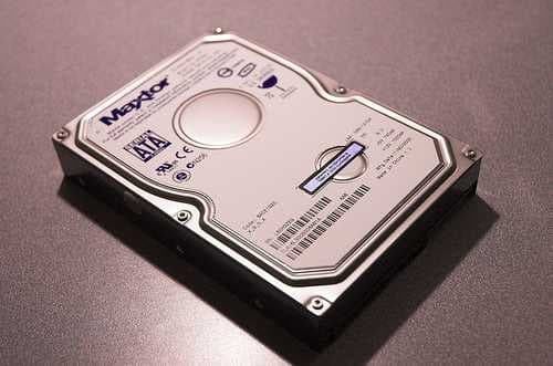 Hard disc image dataset preview