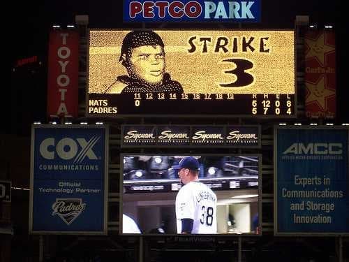 Sample of Scoreboard