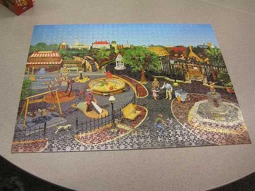 Sample of Jigsaw puzzle