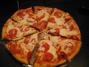 Pizza image dataset preview