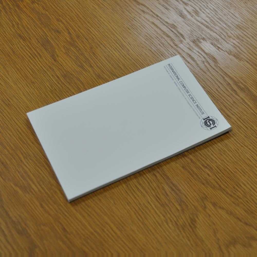 Sample of Paper notebook