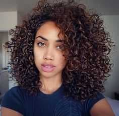 Sample of Curly hair