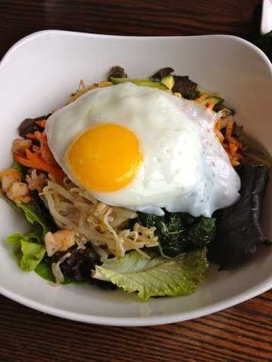 Sample of Bibimbap