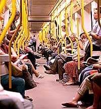 Sample of Inside subway