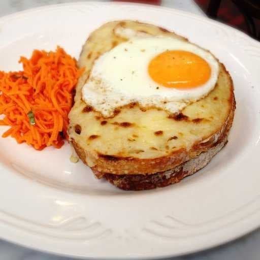 Croque madame image dataset preview