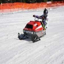 Sample of Snowmobile racing