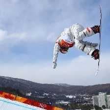 Snow boarding image dataset preview