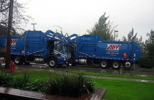 Sample of Garbage truck