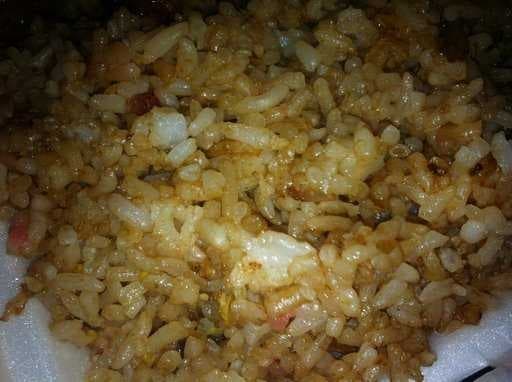 Sample of Fried rice