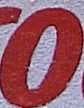 Sample of O lowercase