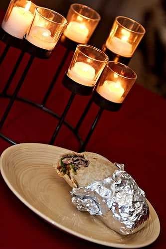 Sample of Burrito