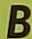 Sample of B capital letter