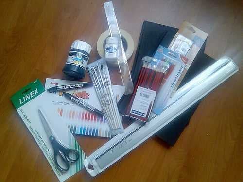 Paintbrush image dataset preview
