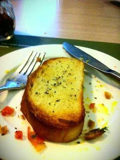 Garlic bread image dataset preview