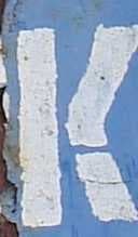 Sample of K capital letter