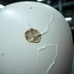 Sample 2 – Plastic melted spot