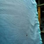 Sample 3 – Fabric frayed edge
