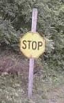 Sample 1 – Stop sign