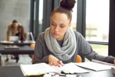 Sample 3 – People studying