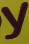 Sample 5 – Y lowercase