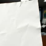 Sample 3 – Folded corner