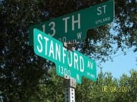 Sample 1 – Street sign