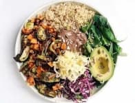 Buddha bowl image dataset preview
