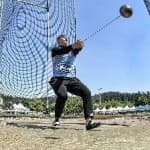 Sample 6 – Hammer throw