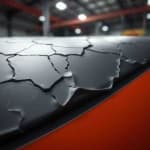 Sample of Plastic injection molding defect