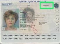 Sample 6 – Passport