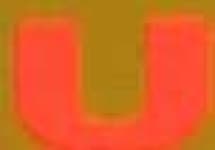Sample 1 – U uppercase