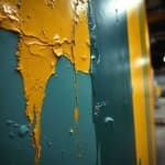 Sample 3 – Bubbled paint