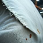 Sample 5 – Fabric frayed edge