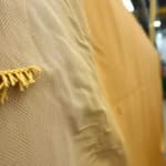 Sample of Fabric uneven weave