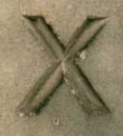 Sample 1 – X capital letter