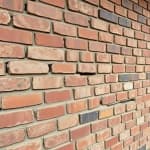 Sample of Water stained brick