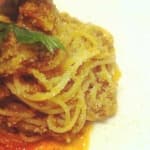 Sample 3 – Spaghetti bolognese