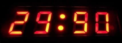 Sample 6 – Digital clock