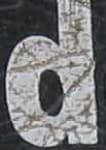 Sample 6 – D lowercase