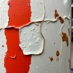 Sample 2 – Paint uneven coating