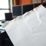 Sample 3 – Wrinkled paper