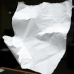 Sample 5 – Wrinkled paper