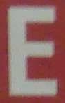 Sample 1 – E capital letter