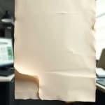 Sample 4 – Folded corner