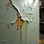Sample 4 – Paint uneven coating